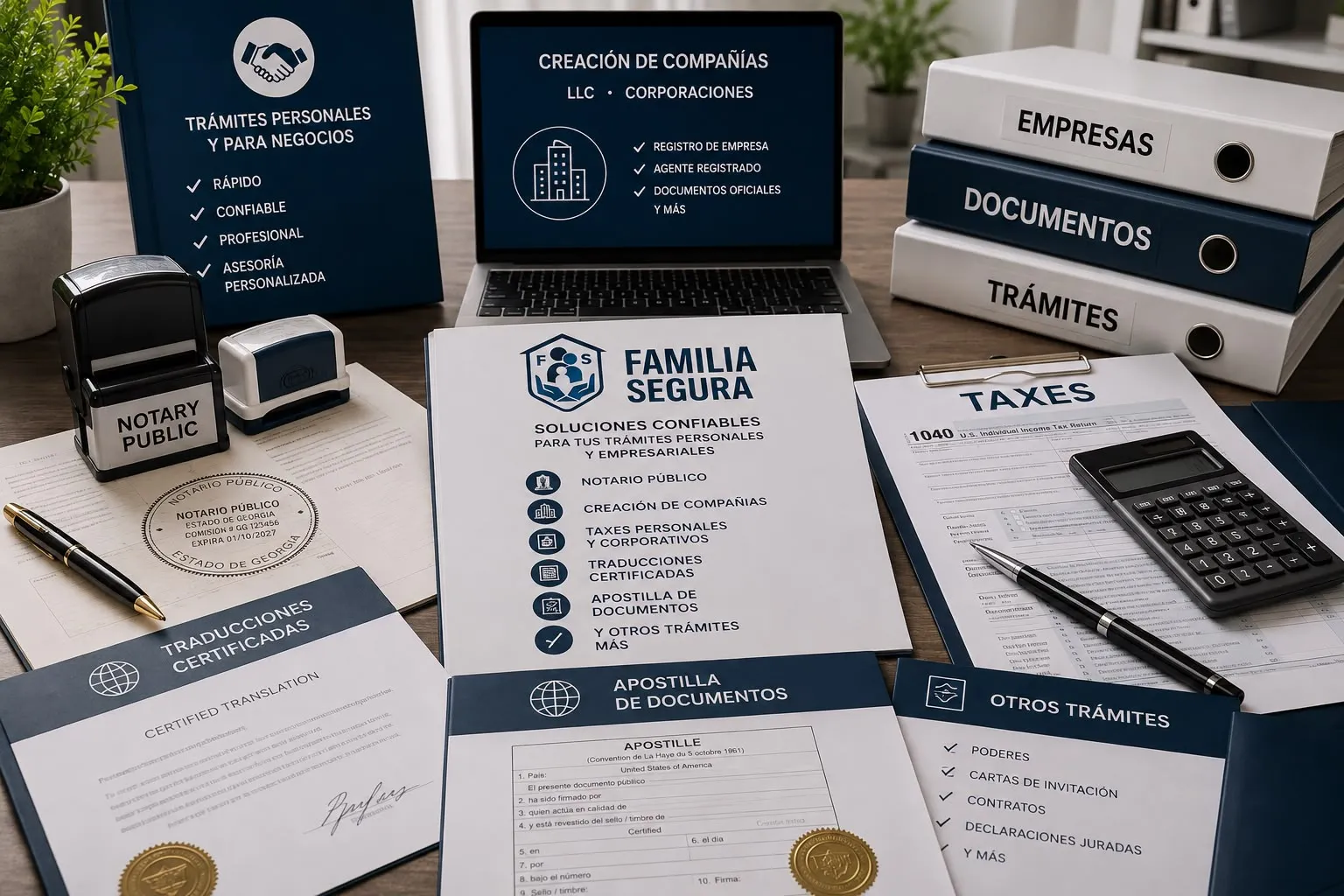 Familia Segura Multiservicios - Documentos y Asesoría
